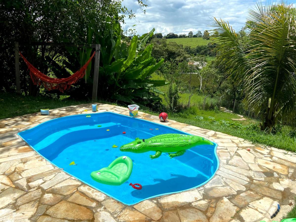Casa Com Piscina Fundo Pra Represa E Ar Condicionado Casinhabrancadevaranda Ijaci エクステリア 写真