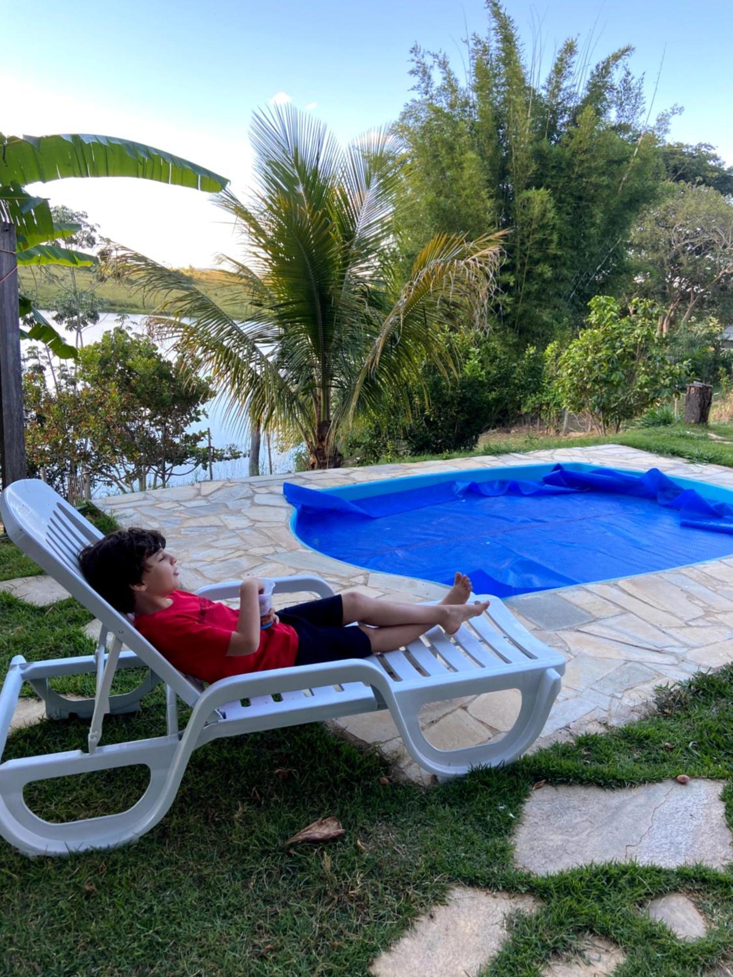 Casa Com Piscina Fundo Pra Represa E Ar Condicionado Casinhabrancadevaranda Ijaci エクステリア 写真