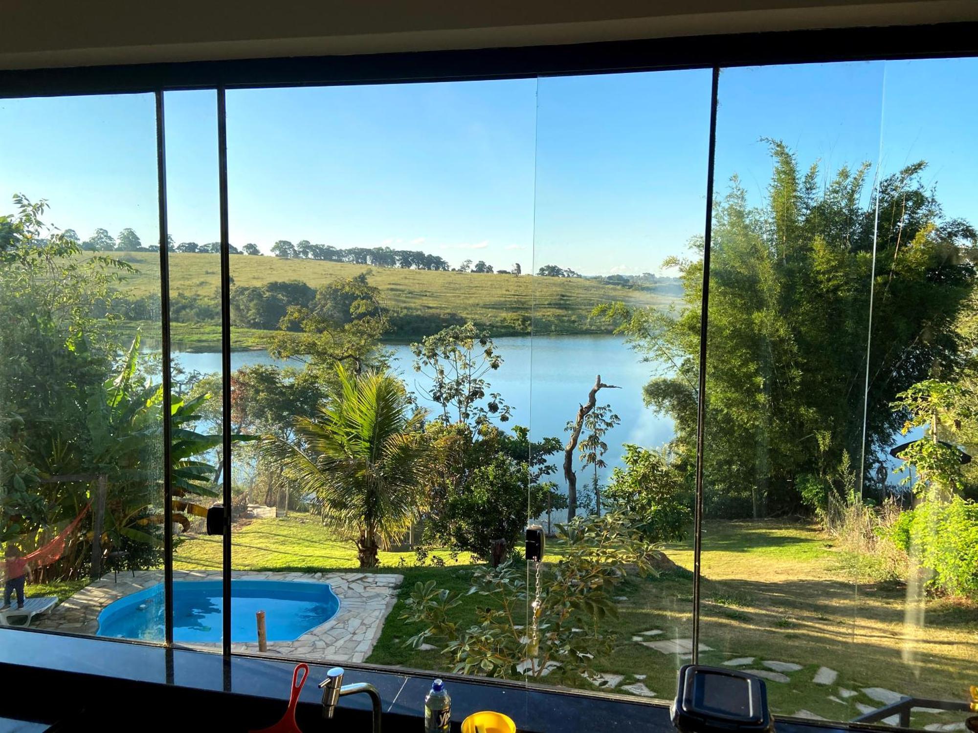 Casa Com Piscina Fundo Pra Represa E Ar Condicionado Casinhabrancadevaranda Ijaci エクステリア 写真