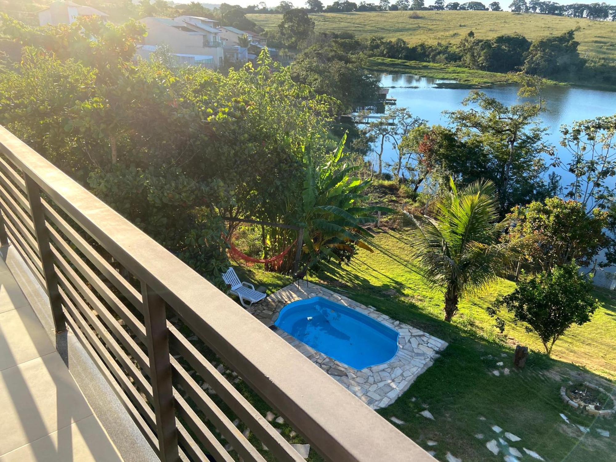 Casa Com Piscina Fundo Pra Represa E Ar Condicionado Casinhabrancadevaranda Ijaci エクステリア 写真