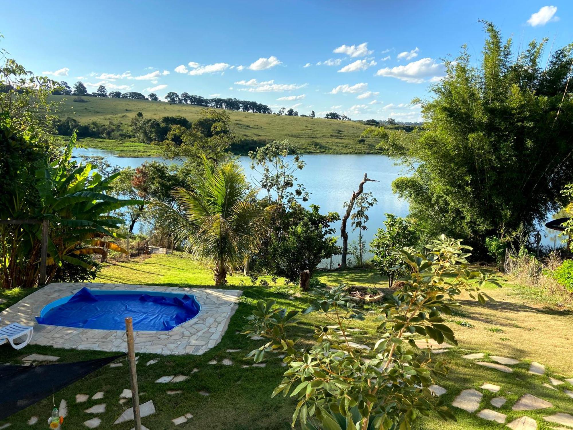 Casa Com Piscina Fundo Pra Represa E Ar Condicionado Casinhabrancadevaranda Ijaci エクステリア 写真